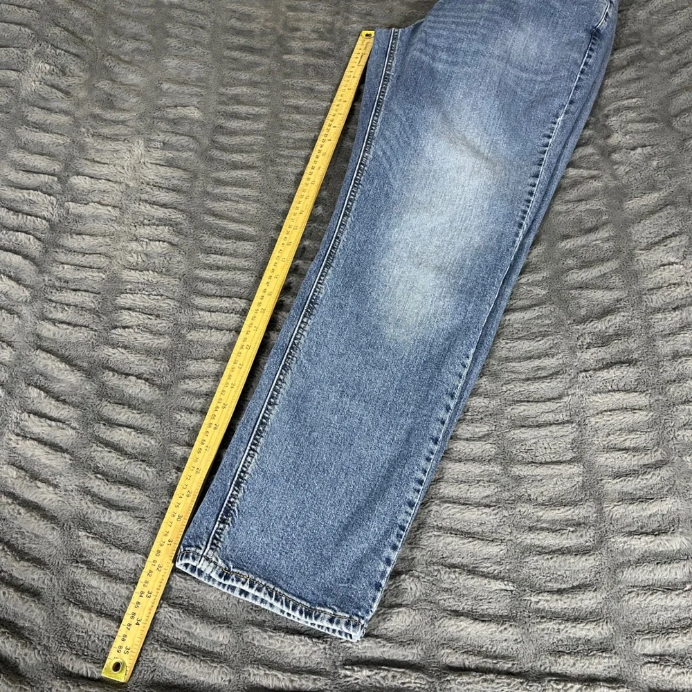 Levis 541 Athletic Taper Mens Jeans 38x34 Blue Medium Wash Stretch Denim AQ068‎